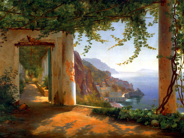 View to the Amalfi Coast