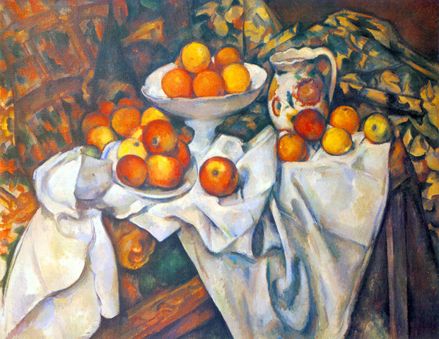 Still Life with Apples and Oranges