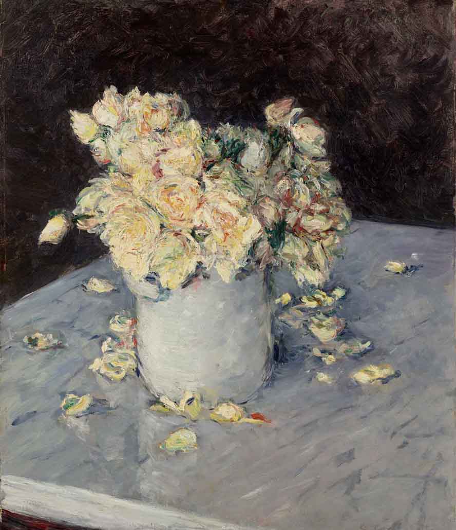 Yellow Roses in a Vase (Nature Morte)