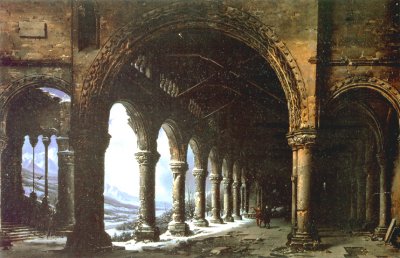 The Ruins of Holyrood Chapel