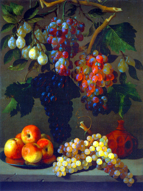 Grapes, Apples, and Plums