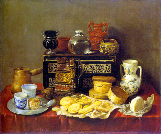 Sweets, Vessels, and an Ebony Chest