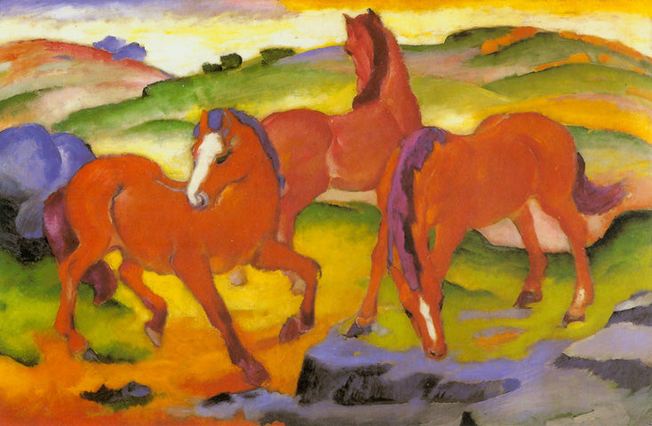 The Large Red Horses