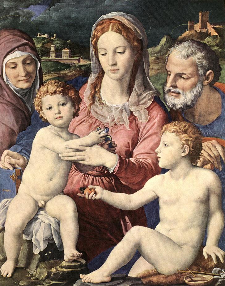 Holy Family with St. Anne and the Infant St. John