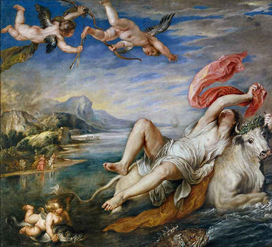 The Rape of Europe (Copy of Titian's painting)