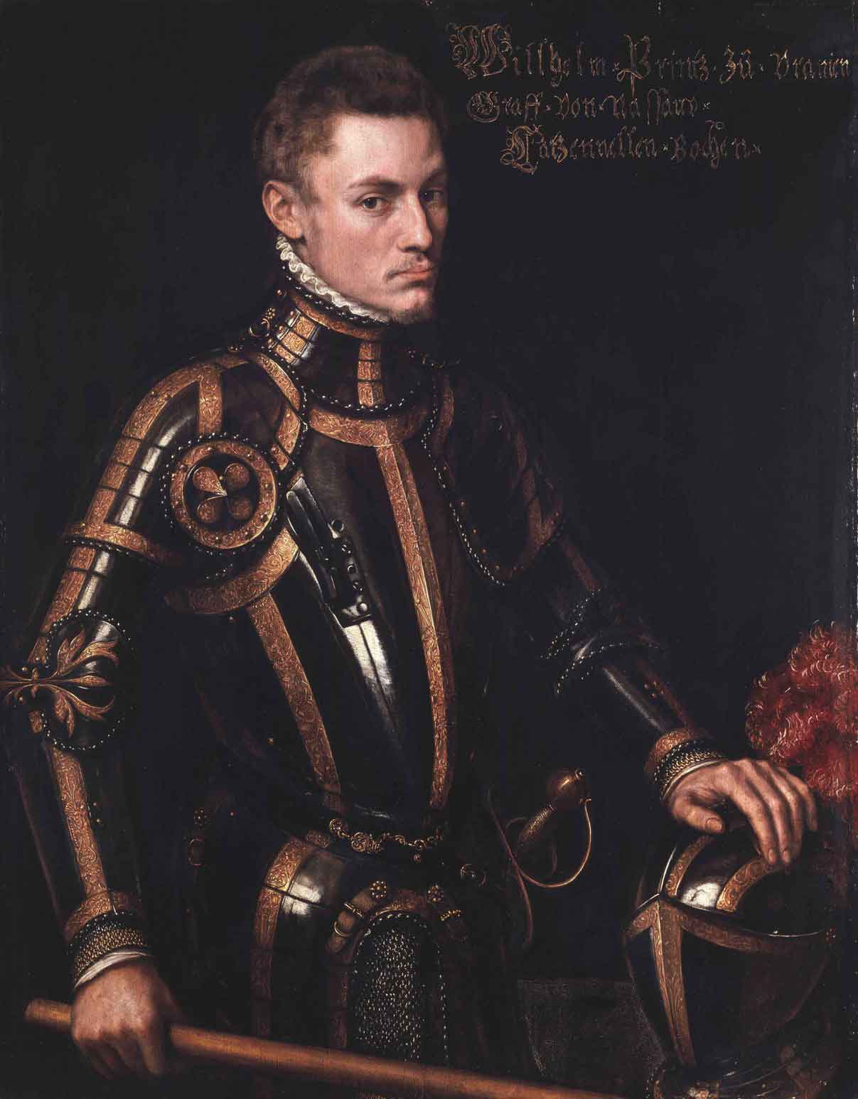 Portrait of Willem I of Nassau, prince of Orange and Stadhouder