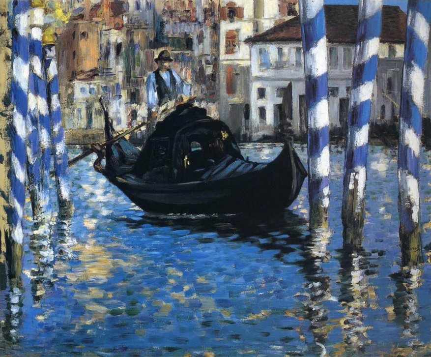 The grand canal of Venice (Blue Venice)