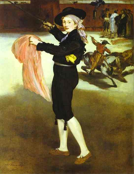 Mlle. Victorine in the Costume of a Matador