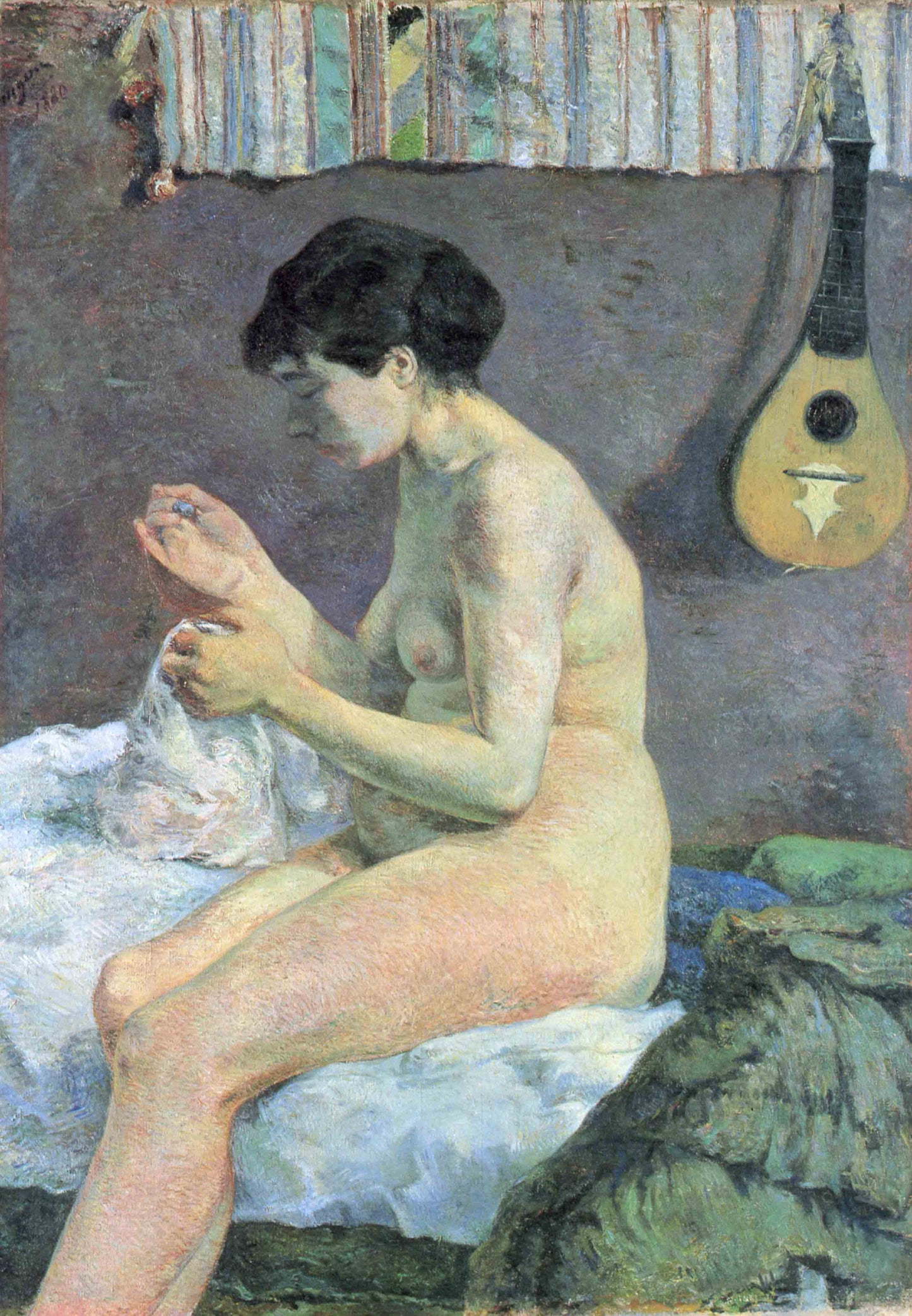 Study of a Nude (Suzanne Sewing)